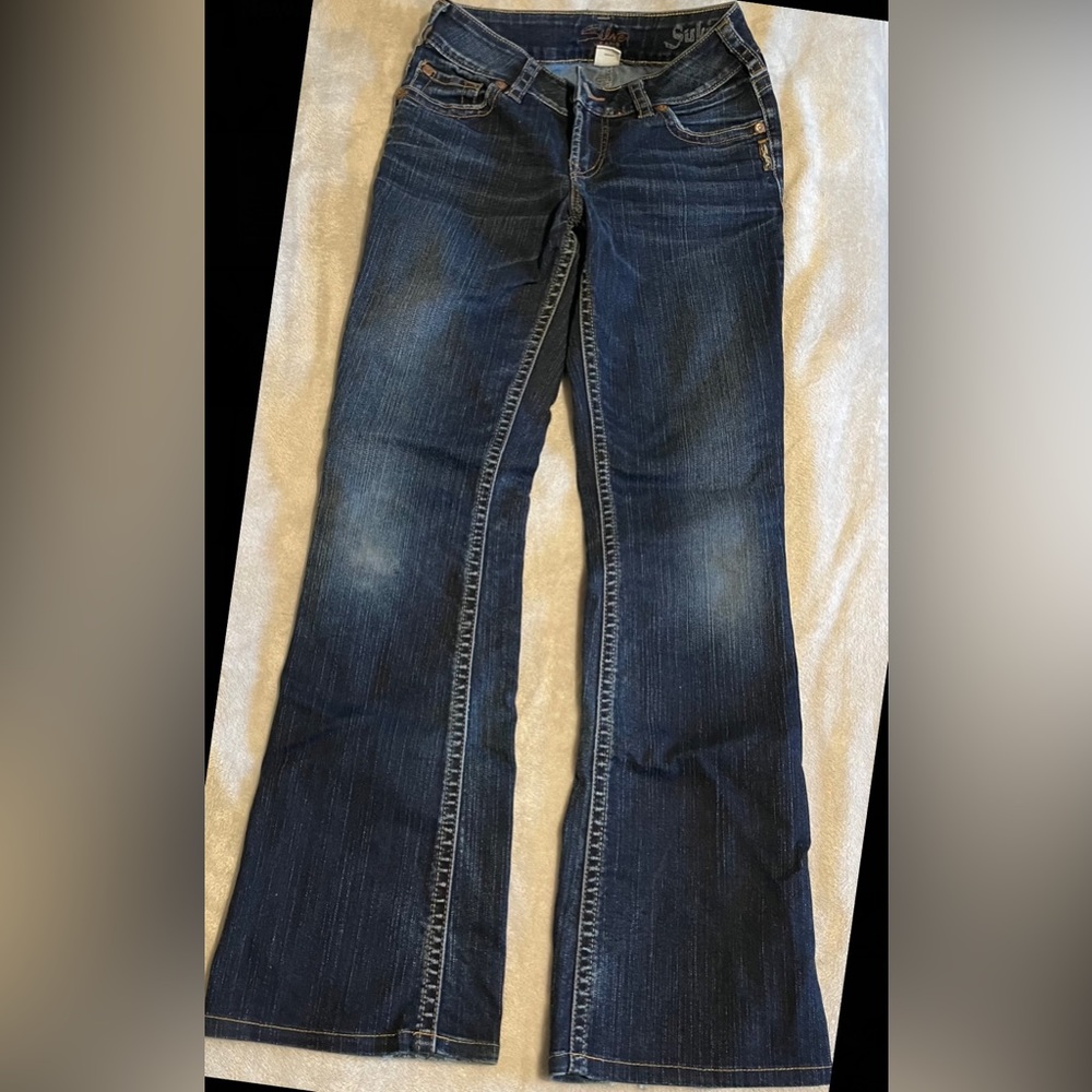 Silver jeans